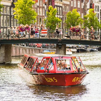 City Sightseeing boat Amsterdam